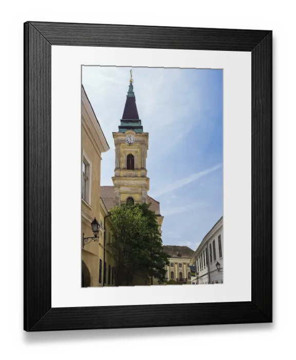 Framed Print : Сatolic Church in the City of Szekesfehervar