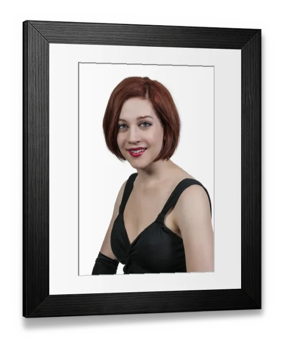 Framed Print : Beautiful young attractive woman modeling a pose Framed Print : Beautiful young attractive woman modeling a pose