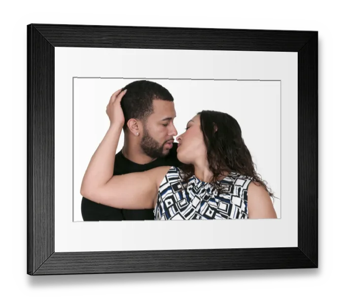 Framed Print : Couple in love man and a woman