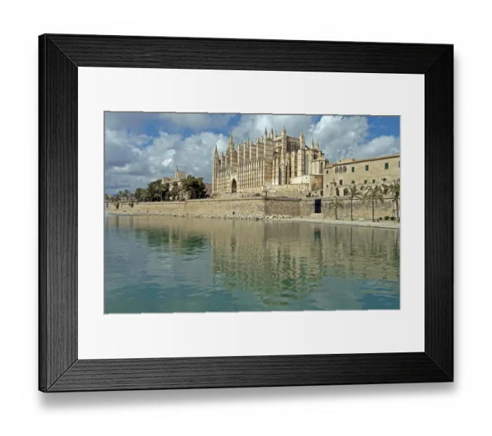 Framed Print : Majorca - Palma - La Seu Cathedral Framed Print : Majorca - Palma - La Seu Cathedral