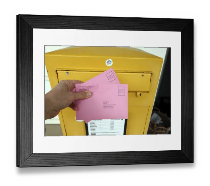 Framed Print : On Sunday, 23 February 2025, Germany will elect a new Bundestag Framed Print : On Sunday, 23 February 2025, Germany will elect a new Bundestag