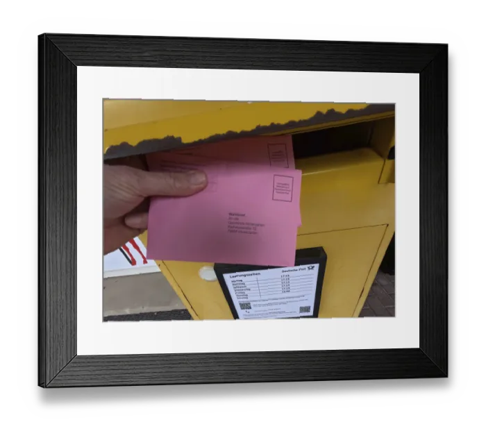 Framed Print : On Sunday, 23 February 2025, Germany will elect a new Bundestag Framed Print : On Sunday, 23 February 2025, Germany will elect a new Bundestag