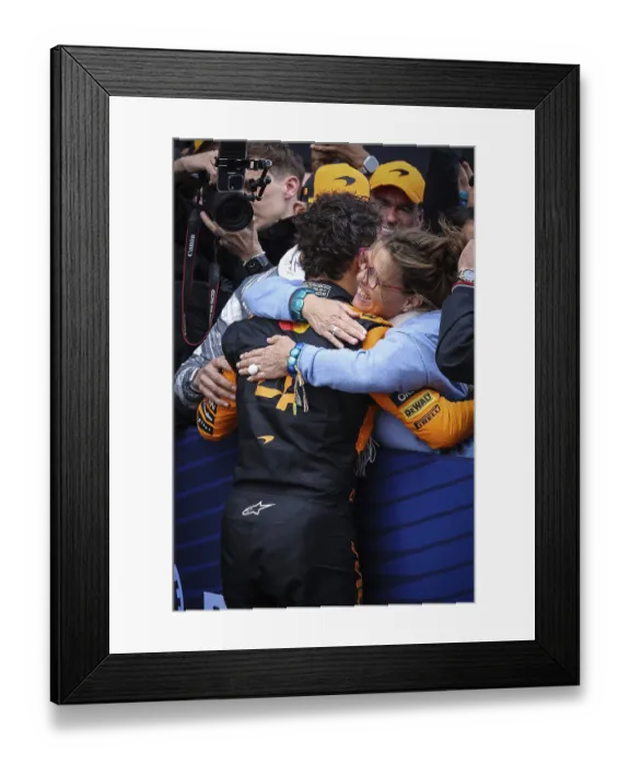 Framed Print : Lando Norris of Great Britain Framed Print : Lando Norris of Great Britain