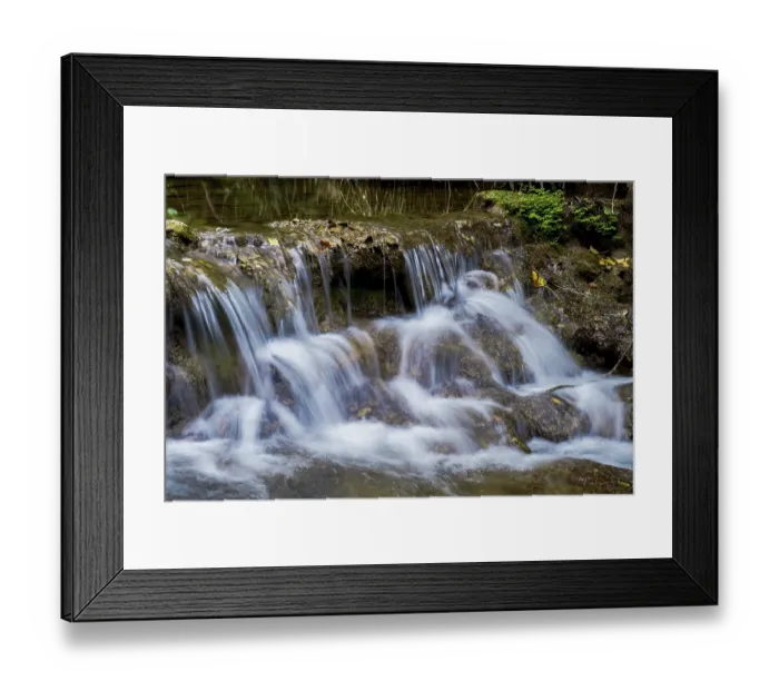 Framed Print : Ronda, malaga, spain Cascading water flows over rocks in a peaceful natural setting Framed Print : Ronda, malaga, spain Cascading water flows over rocks in a peaceful natural setting