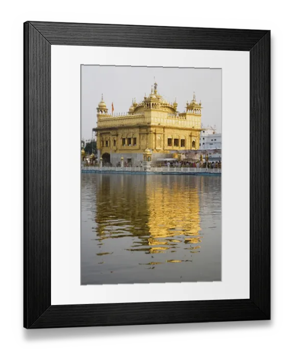 Framed Print : Harimandir Sahib swarn mandir or golden temple