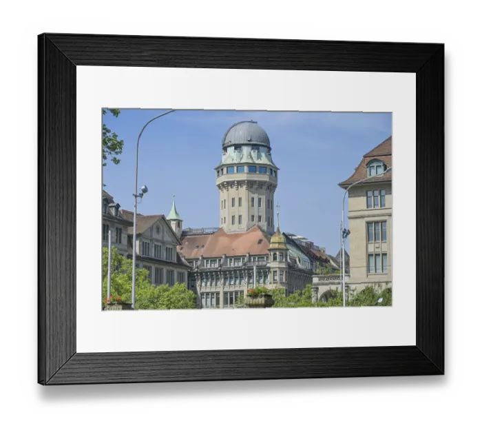 Framed Print : Urania Observatory, Uraniastrasse Framed Print : Urania Observatory, Uraniastrasse