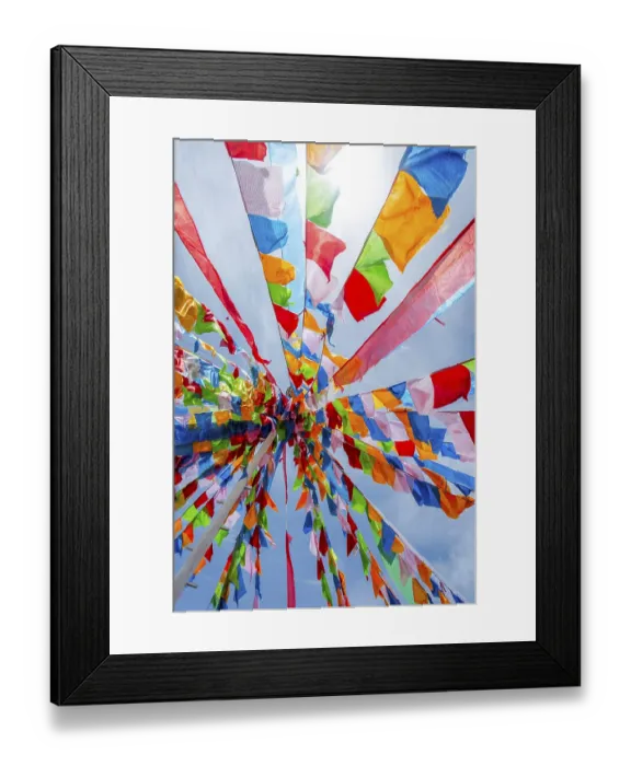 Framed Print : Colorful tibetan buddhist praying flags in the wind next to Chaqia salt lake Framed Print : Colorful tibetan buddhist praying flags in the wind next to Chaqia salt lake