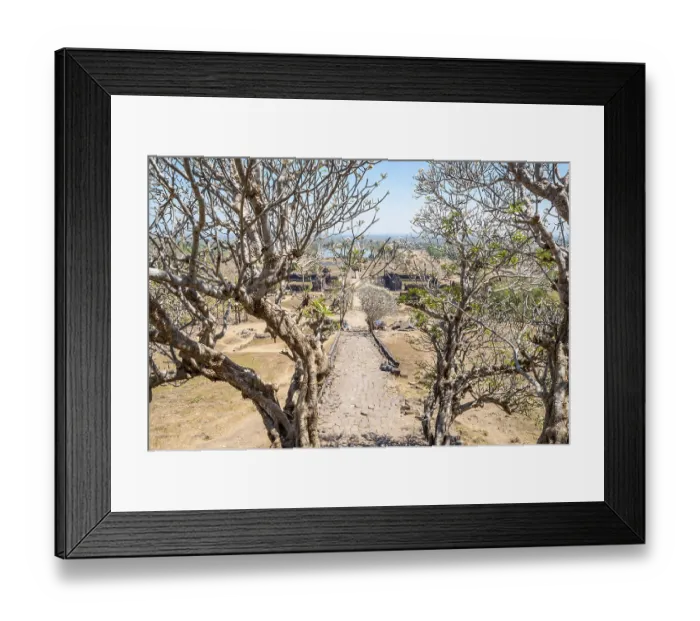 Framed Print : Wat Phou temple in Southern Laos Framed Print : Wat Phou temple in Southern Laos