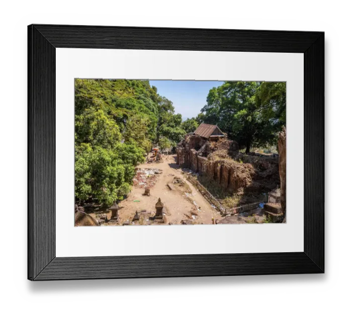 Framed Print : Wat Phou temple in Southern Laos Framed Print : Wat Phou temple in Southern Laos