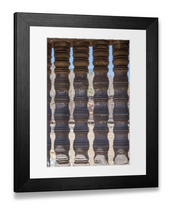 Framed Print : Wat Phou temple closeup detail, Laos Framed Print : Wat Phou temple closeup detail, Laos