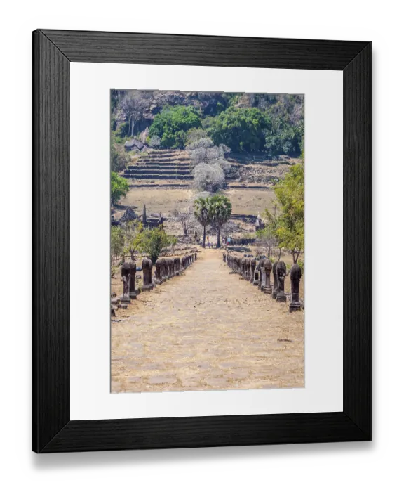 Framed Print : Wat Phou temple in Southern Laos Framed Print : Wat Phou temple in Southern Laos