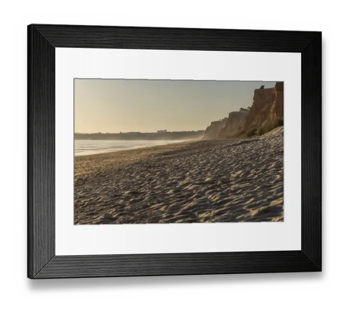 Framed Print : Incredible rock formations by the sea