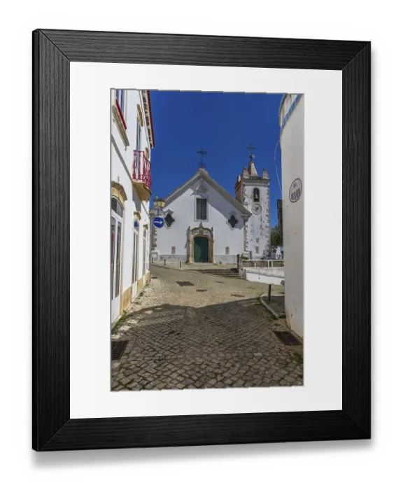 Framed Print : A beautiful old mountain village surrounded by nature