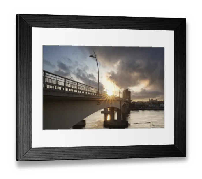 Framed Print : A road or motorway leads through an old historic city gate Framed Print : A road or motorway leads through an old historic city gate