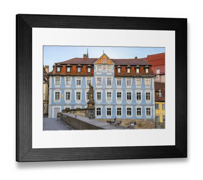 Framed Print : Great historic old town in the morning Framed Print : Great historic old town in the morning