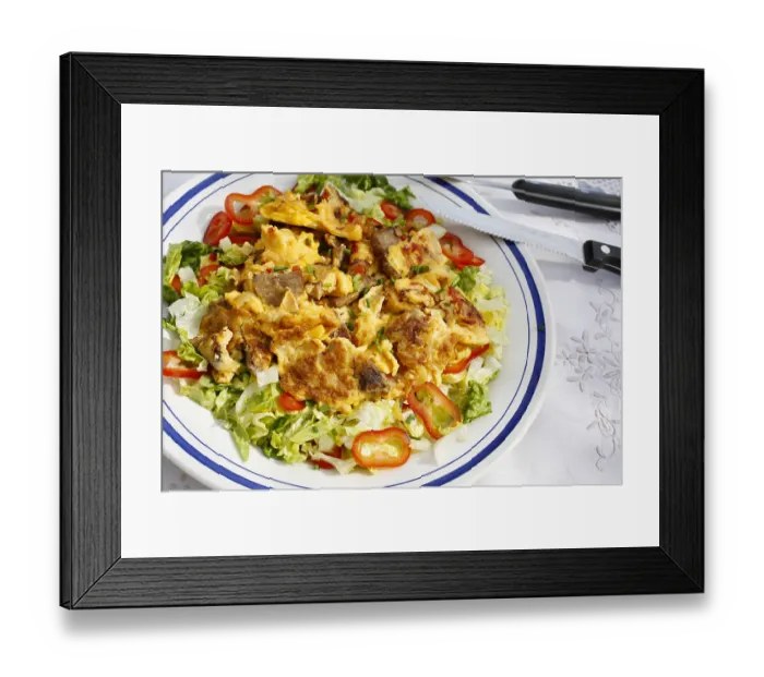 Framed Print : Swabian cuisine, cat's gruel