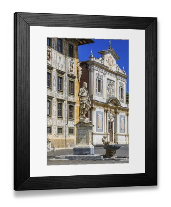 Framed Print : Statue of Cosimo de Medici