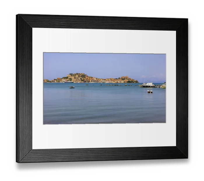 Framed Print : Portoferraio, view from San Giovanni Framed Print : Portoferraio, view from San Giovanni