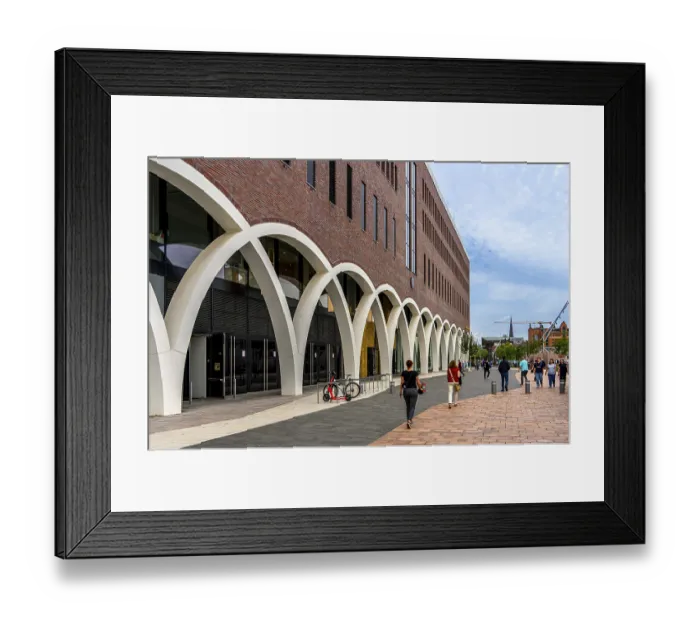 Framed Print : Westfield, architecture at the new Hamburg shopping centre Framed Print : Westfield, architecture at the new Hamburg shopping centre