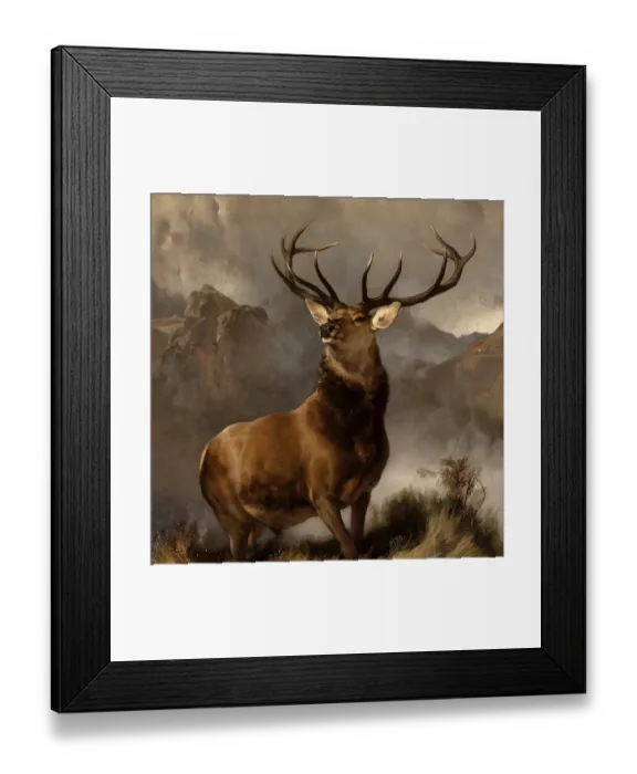 Framed Print : The Monarch of the Glen by Sir Edwin Landseer