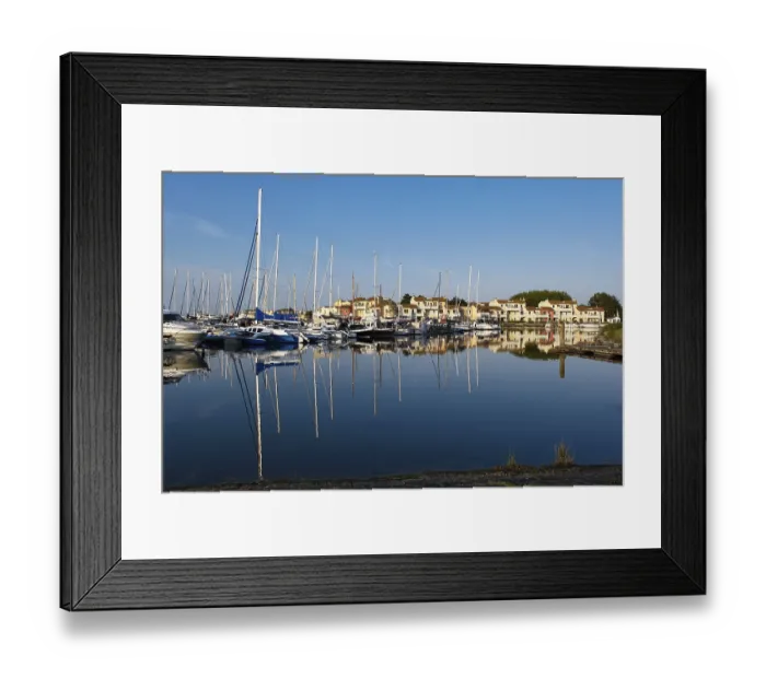 Framed Print : Marina on the Grevelingenmeer, the largest inland saltwater lake in Western Europe Framed Print : Marina on the Grevelingenmeer, the largest inland saltwater lake in Western Europe