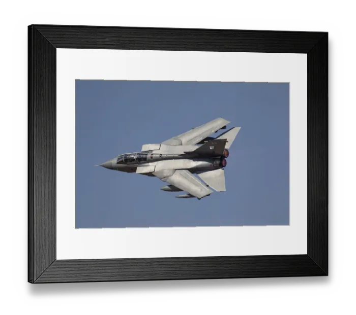 Framed Print : Panavia Tornado aircraft in RAF Royal air force colours flying