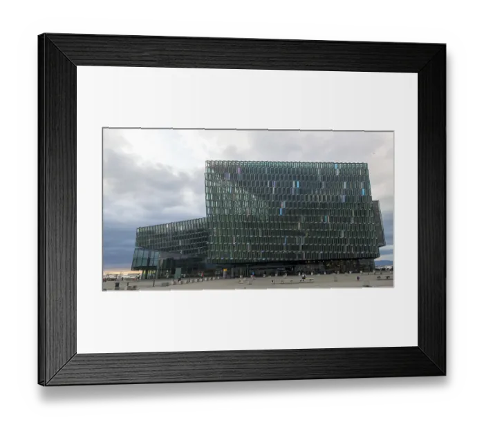 Framed Print : Harpa Concert Hall, Reykjavik
