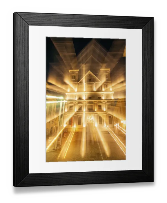 Framed Print : Facade of the Roman Catholic parish church of St Xavier
