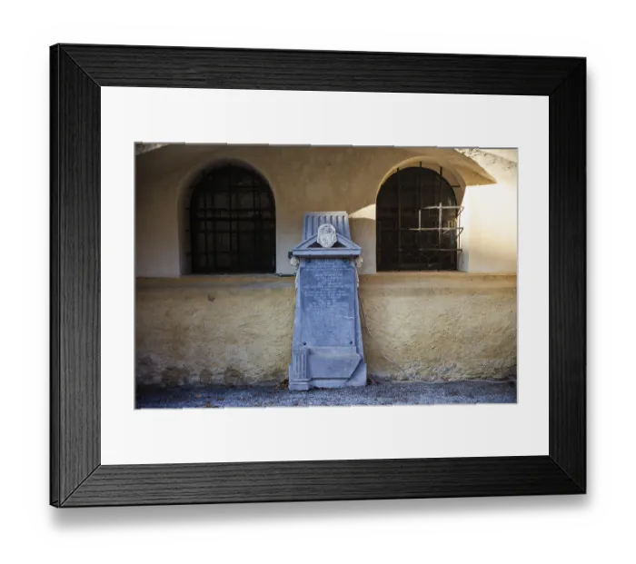 Framed Print : Gravestone, coat of arms of Bishop Alexander Franz Joseph Graf von Engel Framed Print : Gravestone, coat of arms of Bishop Alexander Franz Joseph Graf von Engel