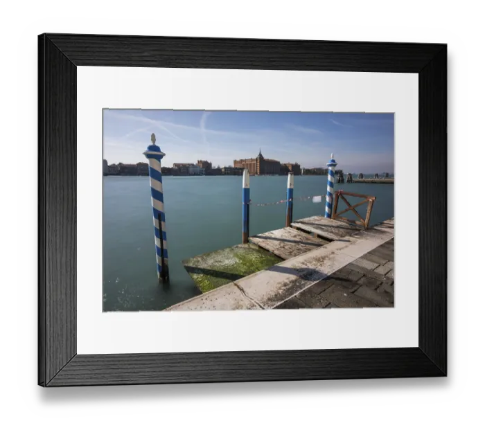 Framed Print : View of Hotel Molino Stucky Hilton