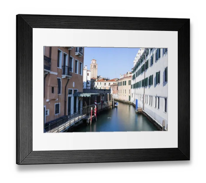 Framed Print : Canal in the historic centre of Venice Framed Print : Canal in the historic centre of Venice