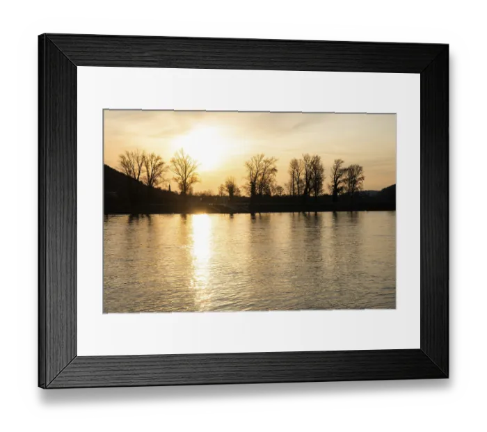 Framed Print : Sunrise over the Danube, near Rossatz Framed Print : Sunrise over the Danube, near Rossatz
