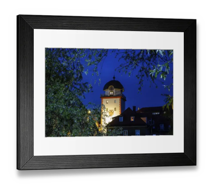 Framed Print : Schwammerlturm, landmark of the city of Leoben