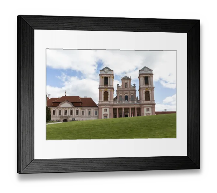 Framed Print : Gottweig Abbey, Abbey Church