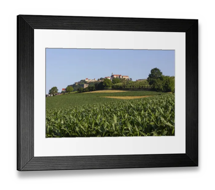 Framed Print : Agricultural area, cultivation area