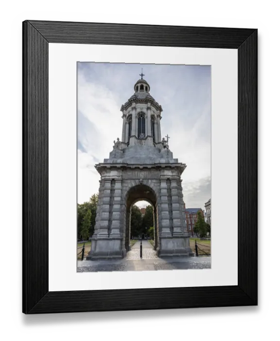Framed Print : Campanile, bell tower of Trinity College