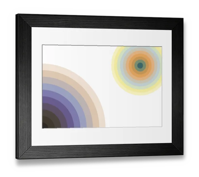 Framed Print : Abstract colorful geometric circle pattern Framed Print : Abstract colorful geometric circle pattern