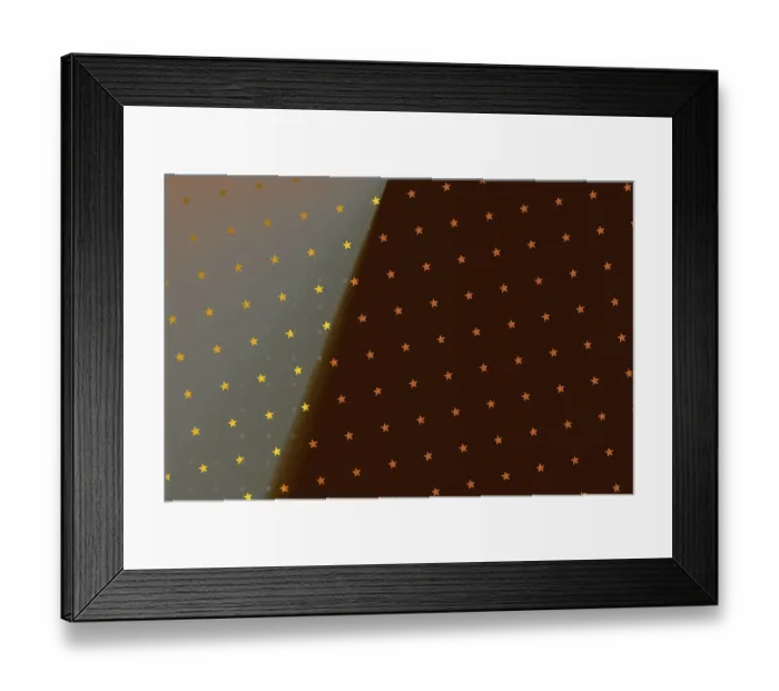 Framed Print : Motivation banner with cosmos, stars