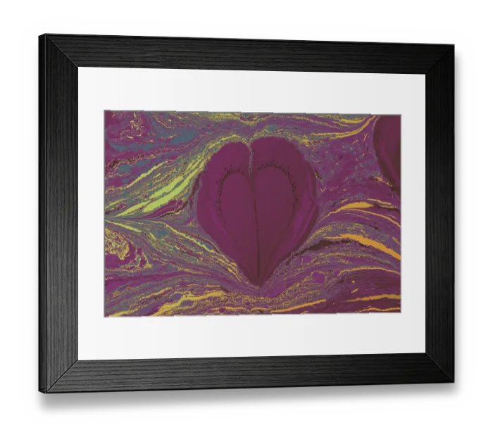 Framed Print : Abstract creative marbling pattern with love concept for fabric Framed Print : Abstract creative marbling pattern with love concept for fabric