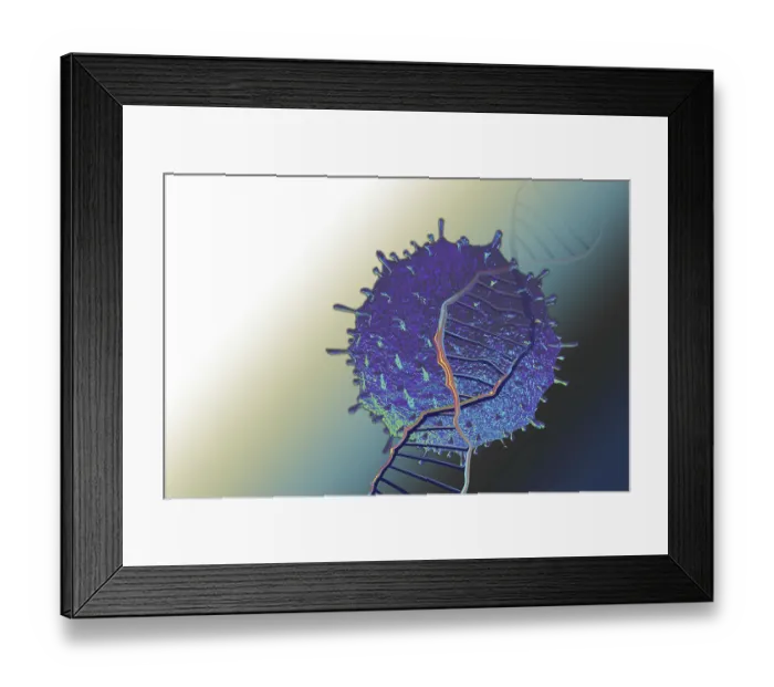 Framed Print : Coronavirus or influenza outbreak background