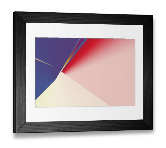 Framed Print : Elegant color gradations for website