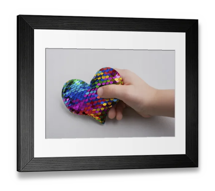 Framed Print : Heart shaped object in view as love conception Framed Print : Heart shaped object in view as love conception