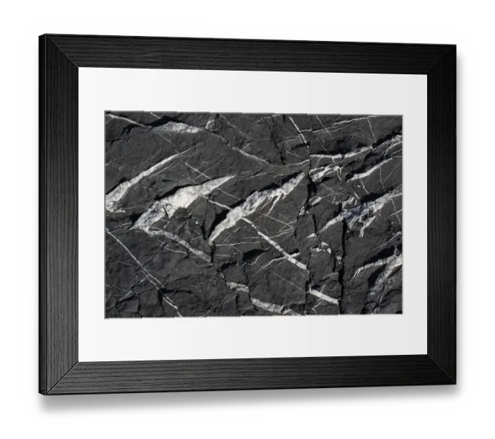 Framed Print : Natural rock or Stone surface as background texture