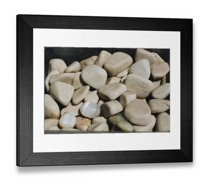 Framed Print : Natural mineral gemstones of a certain type in view Framed Print : Natural mineral gemstones of a certain type in view