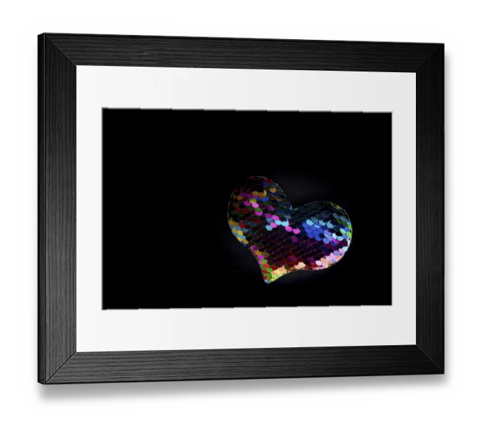 Framed Print : Heart shaped object in view as love conception Framed Print : Heart shaped object in view as love conception