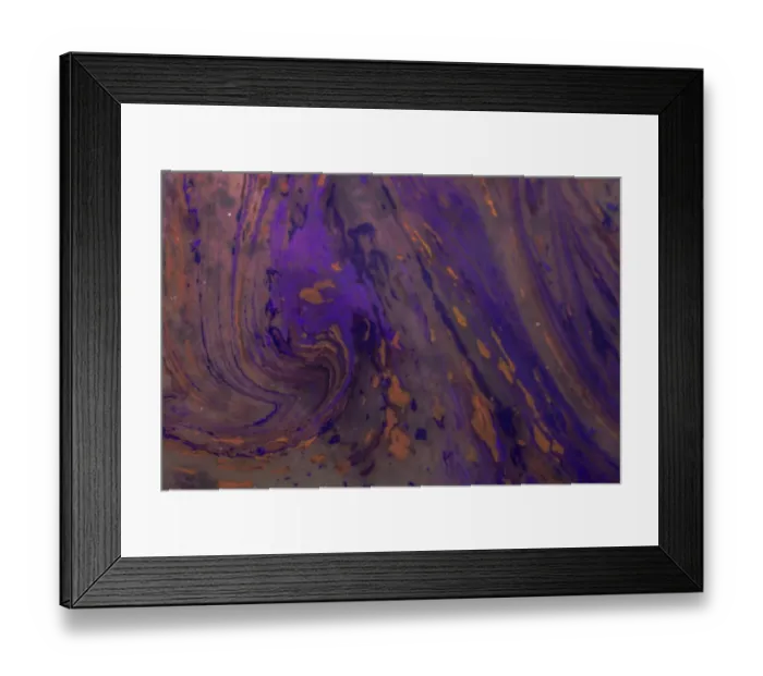 Framed Print : Abstract marbling art patterns in paint as background Framed Print : Abstract marbling art patterns in paint as background