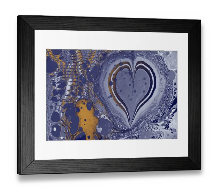 Framed Print : Abstract creative marbling pattern with love concept for fabric Framed Print : Abstract creative marbling pattern with love concept for fabric