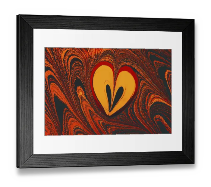 Framed Print : Abstract creative marbling pattern with love concept for fabric Framed Print : Abstract creative marbling pattern with love concept for fabric