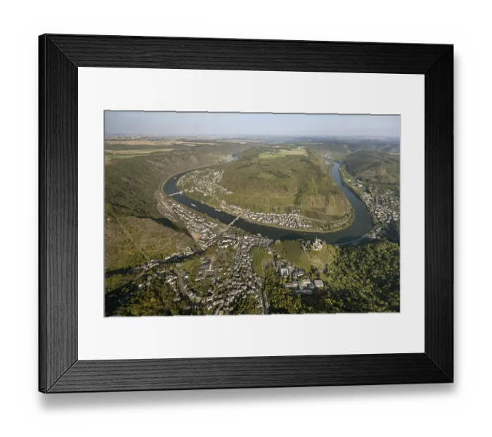 Framed Print : Aerial view, Cochem Imperial castle Framed Print : Aerial view, Cochem Imperial castle