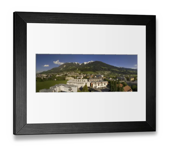 Framed Print : Schwaz, Unterinntal valley, Tyrol, Austria, Europe